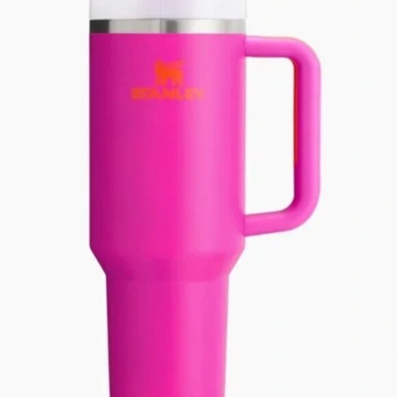 Stanley Thirstquencher H2O Tumbler 40oz Vivid Violet Fuchsia Pink - NWT with Box - Picture 3 of 14